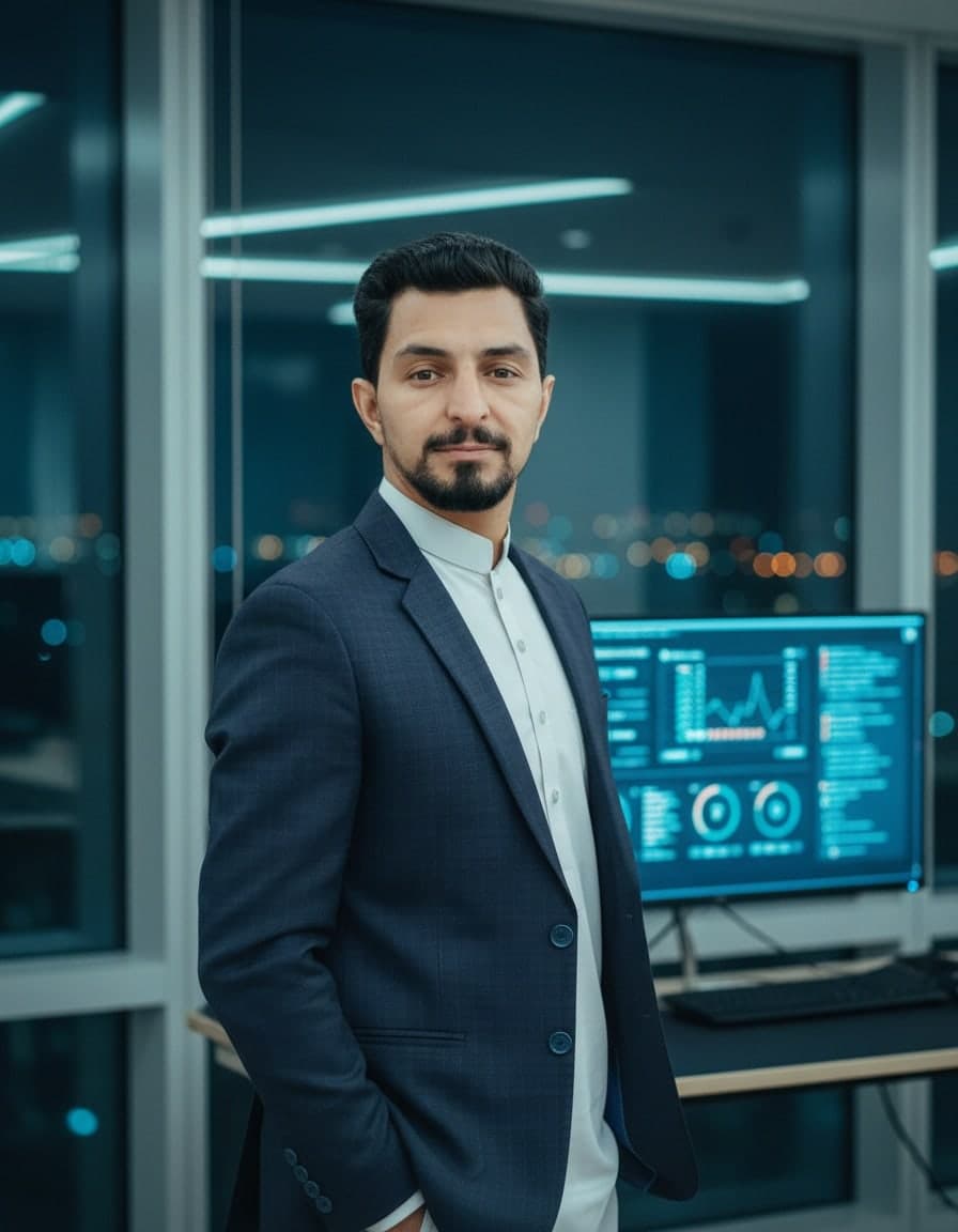 Portrait of Farhad Ali Abbasi
